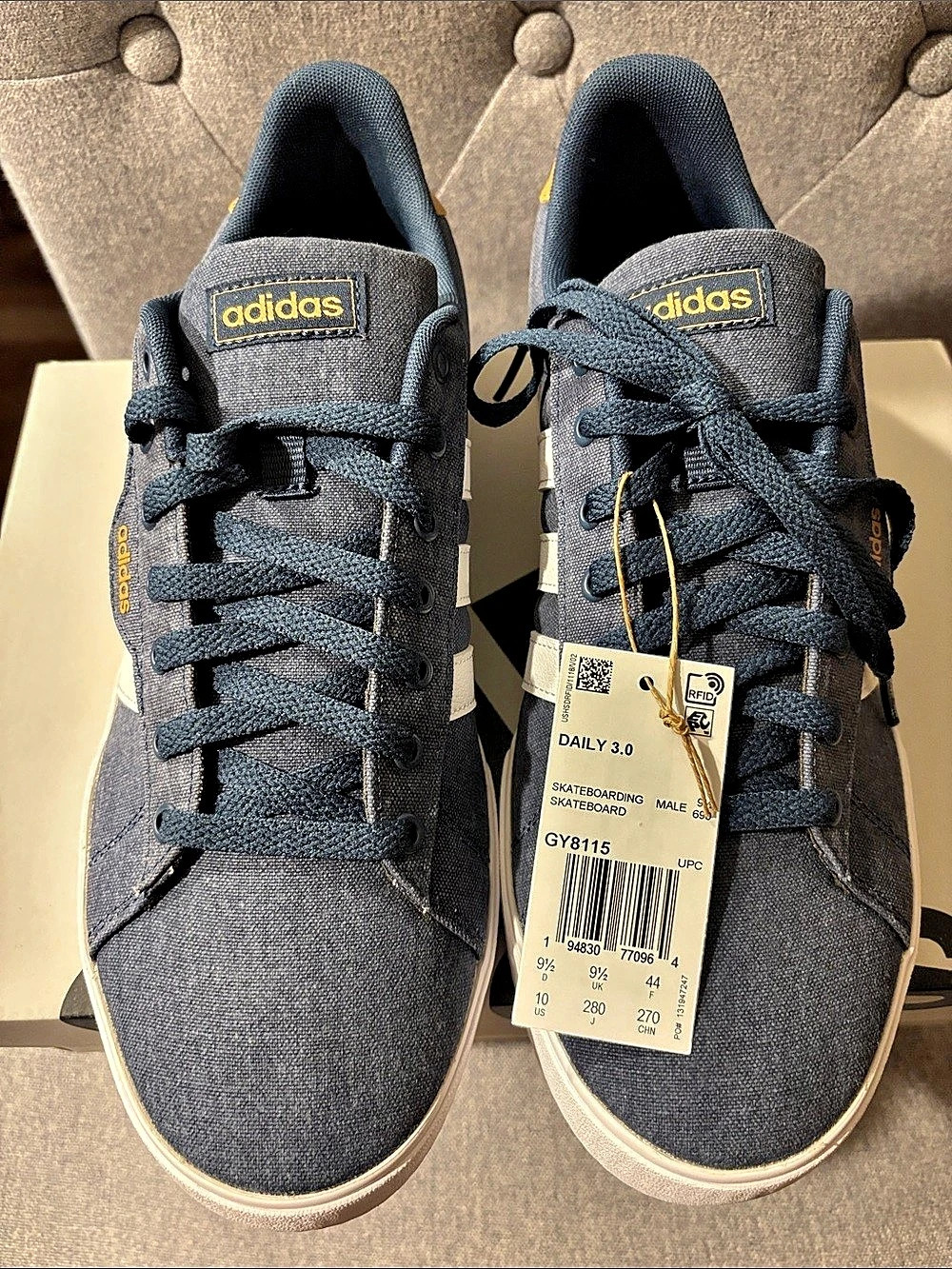 adidas Daily 3.0 Color Block Sneakers US 10 NWT